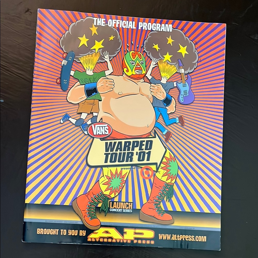 Vans Warped Tour '01 Official Program